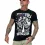 Mexican Chicano Skull Tattoo Graphic T-shirt