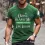 Men's Don't Blame Me I'm Irish Trouble Maker St Patrick's Day Shamrock Daily Casual Short Sleeve Crew Neck T-Shirt