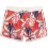 Mens Tropical Flowers Swim Trunks 5 Inch Swim Trunks Leaf Vintage With Mesh Lining Beach Shorts