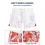 Mens Tropical Flowers Swim Trunks 5 Inch Swim Trunks Leaf Vintage With Mesh Lining Beach Shorts