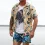 Men's Board Shorts Flower Summer Daily Surf Shorts Swim Trunks