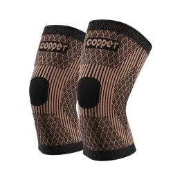 Copper Outdoor Orichalcum Fiber Breathable Sports Knee Pads Cycling Basketball Knee Pads Climbing