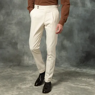 Men's Neapolitan Apricot Casual Pants