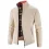 Men's Autumn And Winter Sweater Slim Fit Trendy Velvet Cardigan