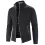 Men's Autumn And Winter Sweater Slim Fit Trendy Velvet Cardigan