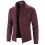 Men's Autumn And Winter Sweater Slim Fit Trendy Velvet Cardigan