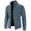 Men's Autumn And Winter Sweater Slim Fit Trendy Velvet Cardigan