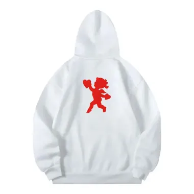 Women's 'Red Girl Cupid' Couple Sweatshirt