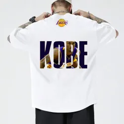 Men\'s Los Angeles Lakers Kobe Printed T-shirt