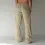 Mens Linen Cozy Casual Pants