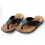 Men's leather flip flops