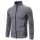 Men's outdoor breathable knitted sweater jacket