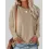 Round Neck Long Sleeve Casual Loose Ladies T-Shirt