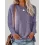 Round Neck Long Sleeve Casual Loose Ladies T-Shirt