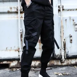 Techwear Strapped Multi-pocket Cargo Jogger