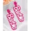 1Pair Barbie Letter Shaped Dangle Earrings