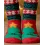 1Pair Christmas Reindeer Snowflake Cartoon Slogan Knit Thermal Socks