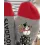 1Pair Christmas Snowman Letter Print Socks