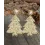 1Pair Christmas Tree Shaped Rhinestone Sequin Drop Earrings