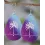 1Pair Coconut Tree Ombre Waterdrop Earrings