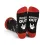 1Pair Colorblock Slogan Graphic Print Crew Socks