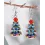 1Pair Crystal Christmas Tree Drop Earrings