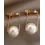 1Pair Fashionable Pearl Dangle Earrings