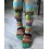 1Pair Floral Geometric Pattern Knit Floor Socks