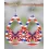 1Pair Independence Day Flag Butterfly Hollow Out Waterdrop Earrings