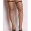 1Pair Thigh-high Fishnet Design Stockings