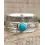 1pc Bohemian Turquoise Embossed Vintage Ring