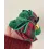 1pc Christmas Plaid Bowknot Jingle Bell Decor Fluffy Hair Claw