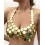 1pc Disc Sequins Hollow Out Halter Outfits Beach Bra Chain