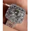 1pc Faux Zircon Square Wedding Ring