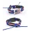 1pc Independence Day Flag Pattern Braided Leather Bracelet