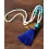 1pc Turquoise Beaded Tassel Design Pendant Necklace