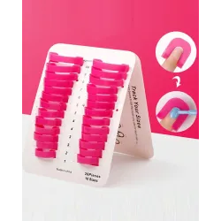 26pcs U Shape Plastic Reusable Nail Polish Protector Clip Set