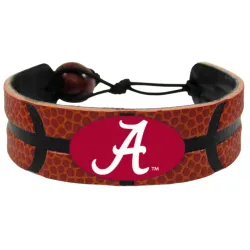 Alabama Crimson Tide Bracelet Classic Basketball A Logo Alternate