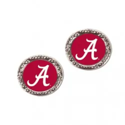 Alabama Crimson Tide Earrings Post Style - Special Order