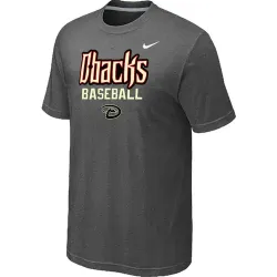 Arizona Diamondbacks 2014 Home Practice T-Shirt - Dark Grey