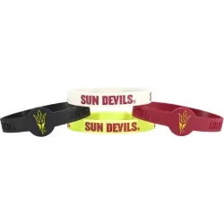 Arizona State Sun Devils Bracelets - 4 Pack Silicone - Special Order