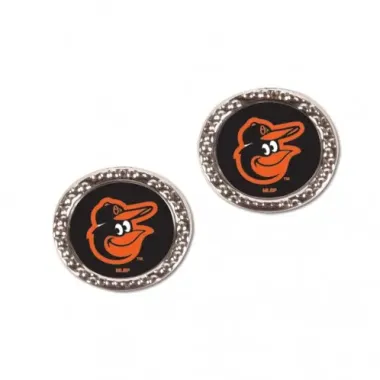 Baltimore Orioles Earrings Post Style - Special Order