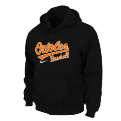 Baltimore Orioles Pullover Hoodie Black