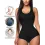 Body Shaper Butt Lifting Tummy Control Hook Design Crotchless Slimming Shapewear Bodysuit