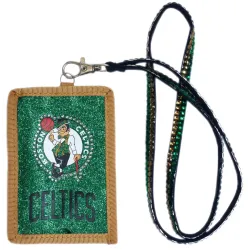 Boston Celtics Wallet Beaded Lanyard Style