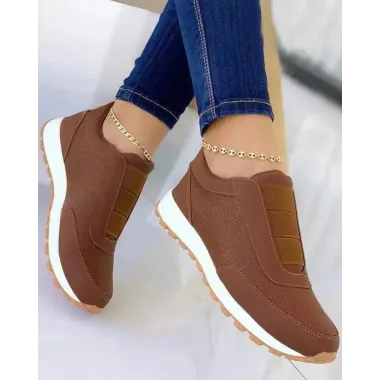 Breathable Slip On Sneakers