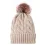 Cable Knit Bennie Hat With Pom Pom