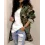 Camouflage Print Pocket Design Cargo Jacket