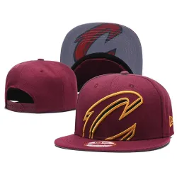 Cavaliers Team Big Logo Red Adjustable Hats GS