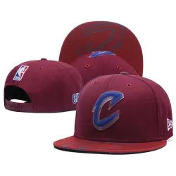 Cavaliers Team Blue Logo Red Adjustable Hat GS